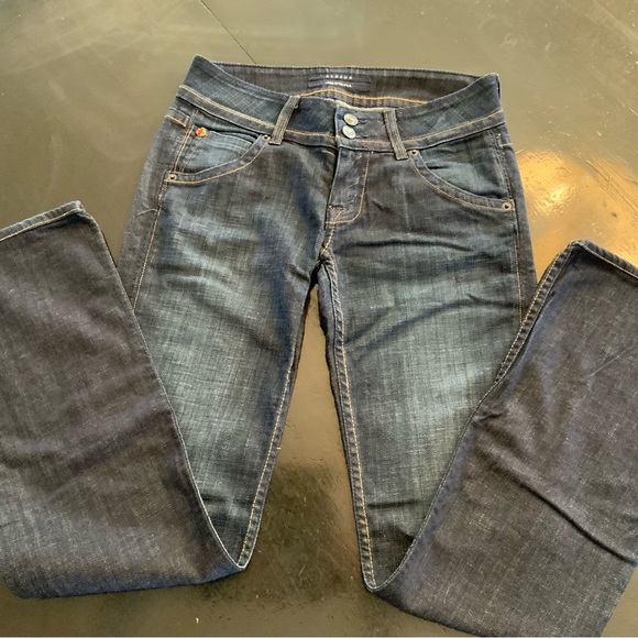 Hudson Retro Flare Leg Flap Pocket Jeans - Picture 2 of 3